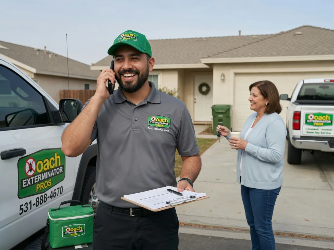 Pest Control Roach Exterminator Sarahsville, OH FAQs